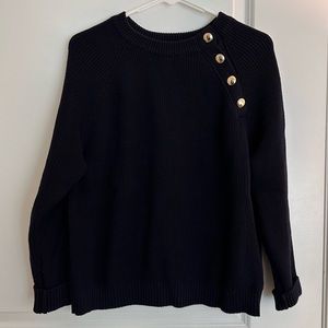 Sezane Gary Jumper Navy